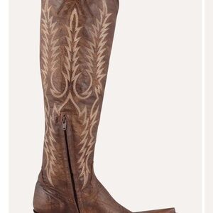 Old Gringo Mayra Elegant Brown Tall Cowboy Boots